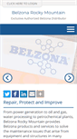 Mobile Screenshot of belzonarockymountain.com